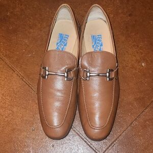 Salvatore Ferragamo Men's Brown Loafers